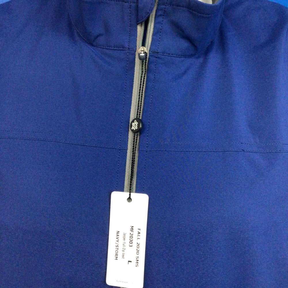 NWT Turtleson Jasper full zip vest Navy/Storm - Picture 2 of 8